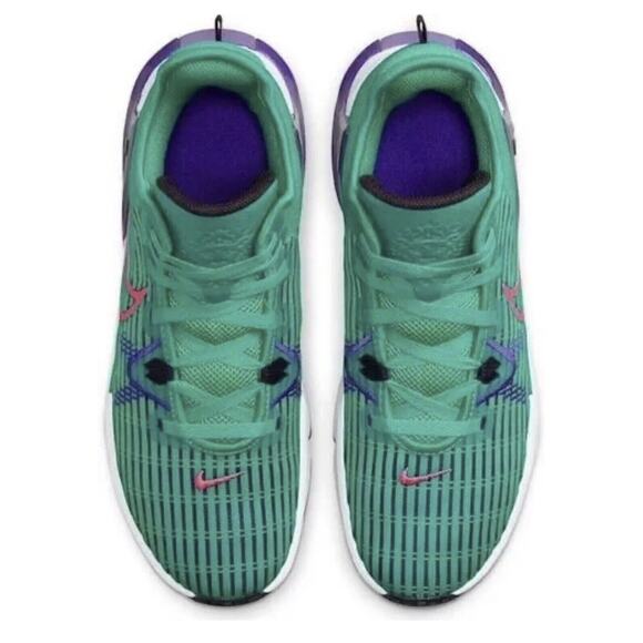 Nike LeBron Witness 6 - Clear Emerald/Hyper Pink - CZ4052-300 - Size 11.5 - Picture 4 of 8